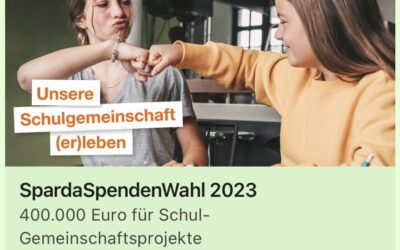 SpardaSpendenWahl 2023 – Wir haben gewonnen!