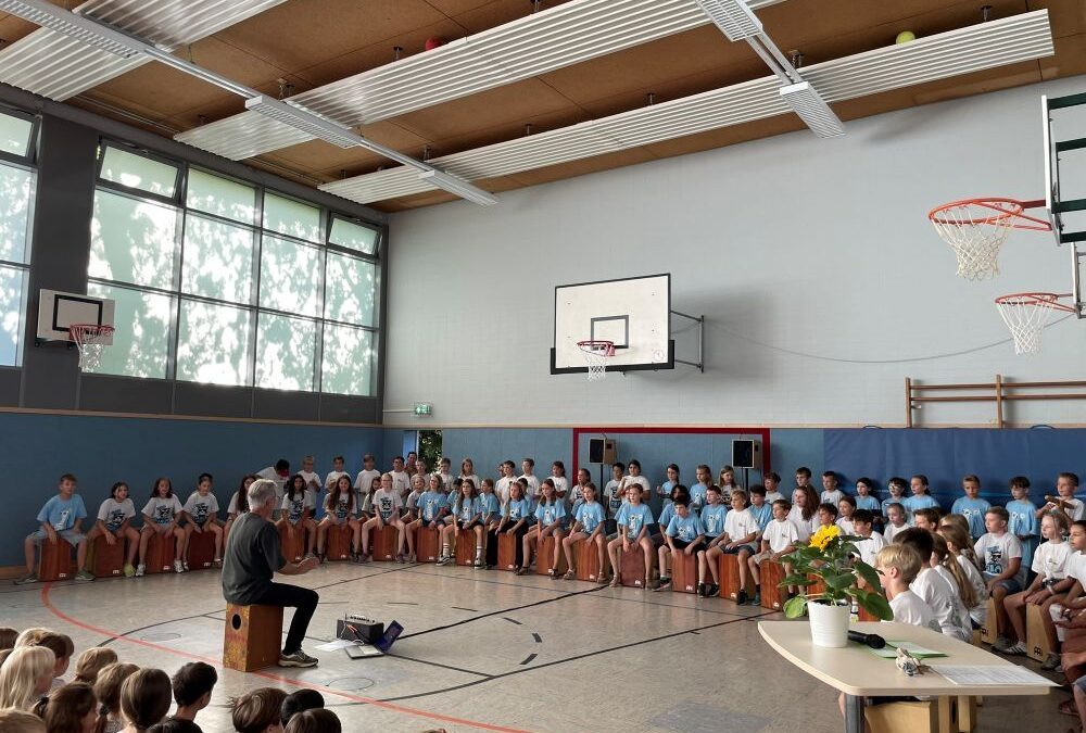 Abschied der vierten Klassen